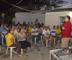 Socialización de proyecto de ampliación del sexto tramo de la calle 30 en La Lucha