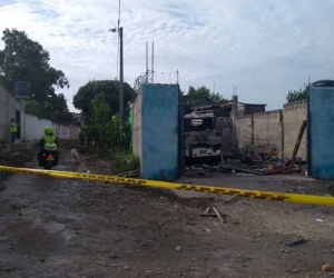 En esta casa donde ocurrió el asesinato, podría ser propiedad de los padres de Génesis.