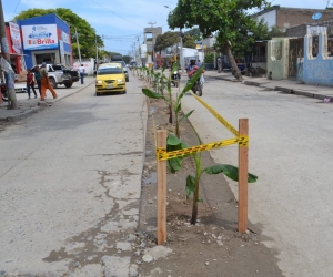 La zona se había convertido en botadero de escombros y basura. 