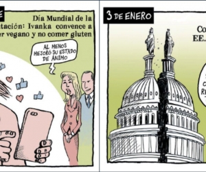 Caricaturas políticas del The New York Times. 