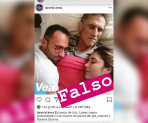 Daniela Ospina publicó este pantallazo en sus historias de Instagram. 