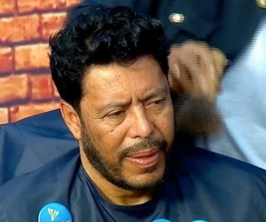 El nuevo corte de cabello de René Higuita.