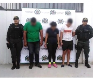 Capturados 3 venezolanos por extorsión