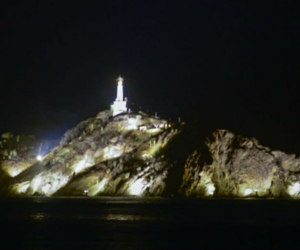 Iluminación de El Morro.