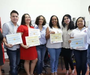 Acto de entrega de premios