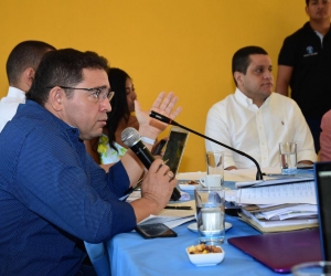 El alcalde de Santa Marta, Rafael Martínez, preside segundo consejo de gobierno.