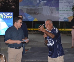 El alcalde de Santa Marta, Rafael Martínez, dio inicio a la obra del Centro de Vida para Adulto Mayor El Cisne