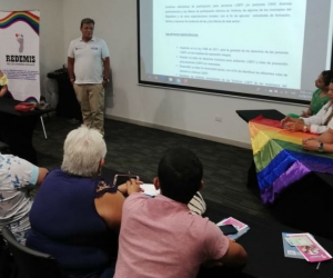 Primer Encuentro de Víctimas LGBTI.