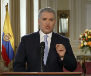 Iván Duque, presidente de Colombia