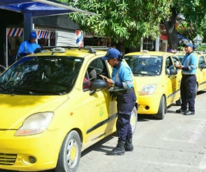 Pico y placa para taxis en Santa Marta