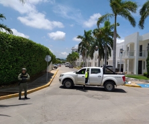 Operativo de allanamiento en la vivienda de Elkin López, alias 'La Silla'