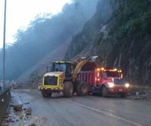  Imagen de los trabajos de la Vía al Llano.