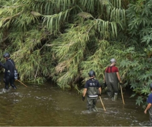 Orillas del río Besós, en la localidad barcelonesa de Sant Adriá del Besós, noreste de cataluña