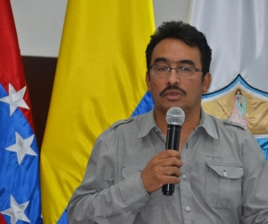 El secretario de Salud Departamental, Jorge Bernal. 