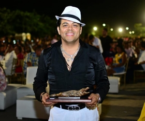 Nelson Blanco Charris, quien representó a Sergio Vargas en el concurso 'Yo me llamo', fue uno de los galardonados.