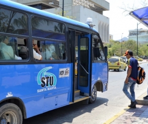 Aumento de la tarifa de buses en Santa Marta. 