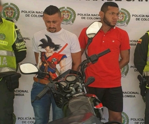 Geovanny Carmona Velásquez y Gilberto Correa Babilonia.