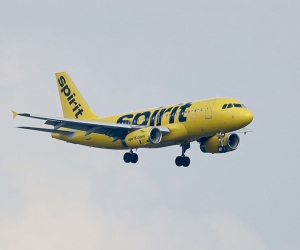 Spirit es una aerolínea de precios accesibles para viajes internacionales.