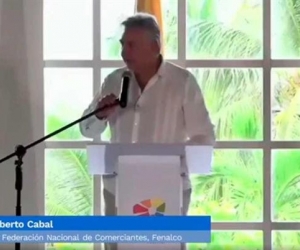 El presidente de la Federación Nacional de Comerciantes (Fenalco), Jaime Alberto Cabal