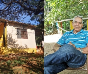 Álvaro Peña Cantillo, un anciano de 73 años, nativo del corregimiento de Taganga.