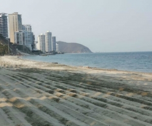 Playa de Santa Marta.