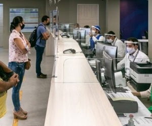 Registro de las empresas en la Cámara de Comercio de Santa Marta.