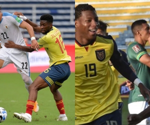 Ecuador viene de vencer a Bolivia, mientras que Colombia de perder por goleada ante Uruguay.