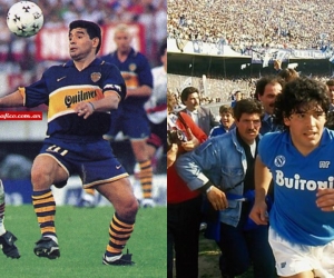 Boca fue el club de sus amores y con el Nápoles vivió los mejores años de su carrera.