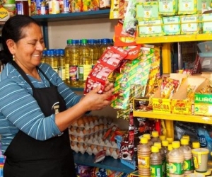 Mujeres tenderas de Colombia