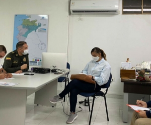 Reunión de las autoridades de seguridad del Distrito.