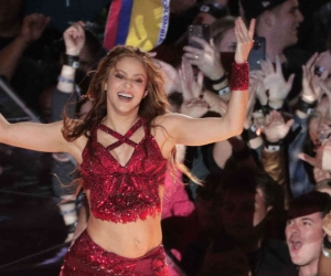 Shakira en el Super Bowl 2020.