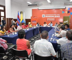 La reunión tuvo como objetivo la firma de la alianza departamental por la implementación del Pdet en los cuatro municipios que se benefician de este programa en el Magdalena.