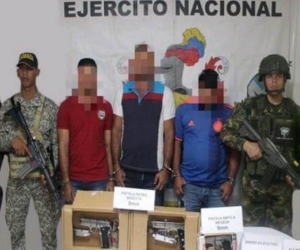 Capturados en San Pablo, sur de Bolívar.