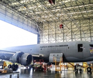 Avión Júpiter de la Fuerza Aérea Colombiana