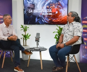 Jorge Cura con el experto Luis Carlos Gutiérrez, sobre el intenso verano en la región Caribe.