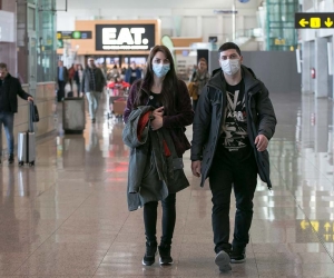 Los aeropuertos mantienen medidas de control debido al alto tráfico de personas.