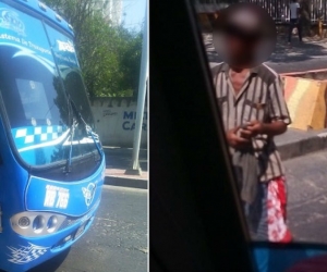 El hecho se registró en la Avenida del Libertador, a la altura de la clínica Los Nogales. 