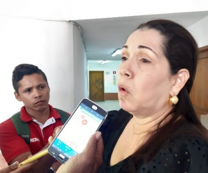 María Lourdes Granados, mamá de Haled Saghair, asesinado en 2019.