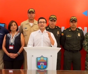 Anuncio del gobernador del Magdalena.