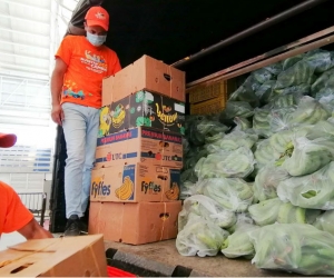 Banco de alimentos de la Gobernación del Magdalena.