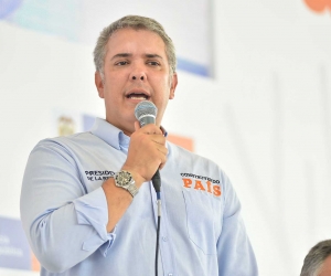 Iván Duque, presidente de la República.