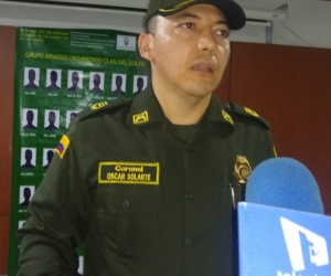 El coronel Óscar Fabián Solarte.