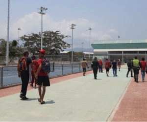 Infractores en el Parque Deportivo Bolivariano.
