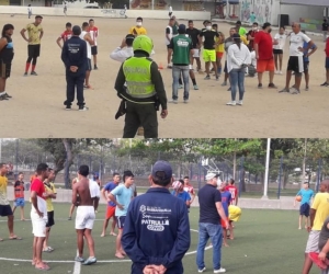 Canchas de Simón Bolívar y La Chinita.