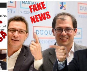 Guerra de Fake News entre Caicedo y los uribistas.