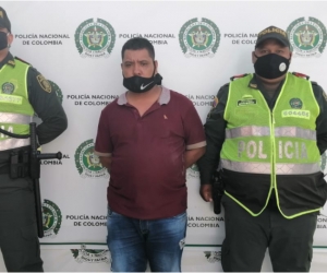 La persona capturada fue identificada como Carlos Andrés Barrios Casas.