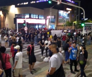 Concentraciones en el Buenavista, en el norte de Barranquilla.