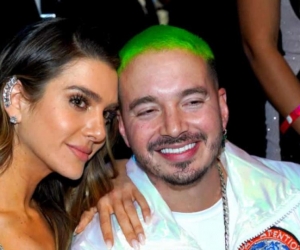 J Balvin y Valentina Ferrer.