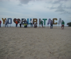 Playa del sector de Buritaca lista para atender a sus visitantes. 