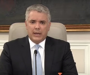 Iván Duque, presidente de la República.